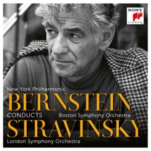 Bernstein conducts Stravinsky box set cover image