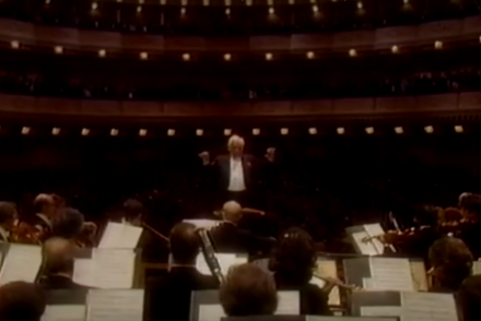 Leonard Bernstein, conductor / Kurt Ollmann, baritone / New York Philharmonic / Carnegie Hall
